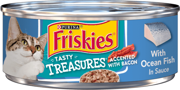 Friskies Tasty Treasures With Ocean Fish In Sauce